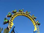 Tn loop roller coaster speed